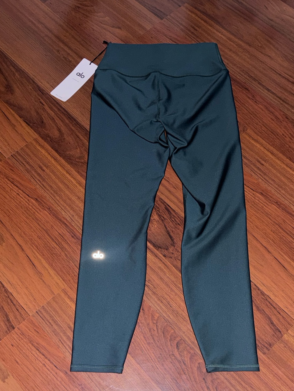 NWT Alo Airlift Leggings Midnight Green 7/8 Medium Limited Holiday Lululemon